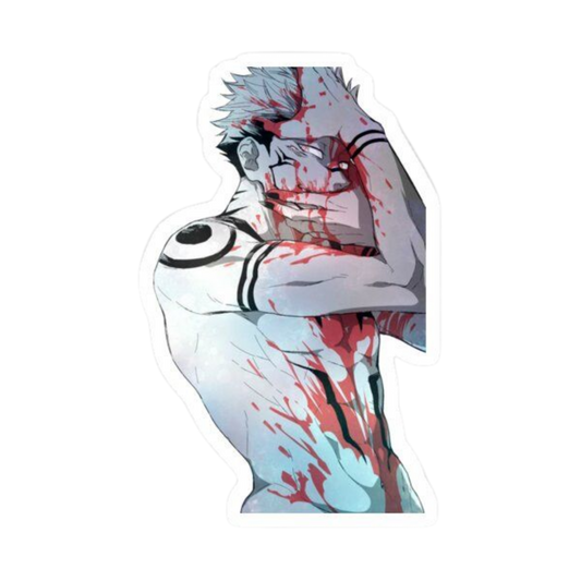 Sukuna Jujutsu Kaisen Anime Sticker #6 | StickerBD