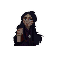 Toph Beifong | The Last Airbender Premium Sticker | TV Series