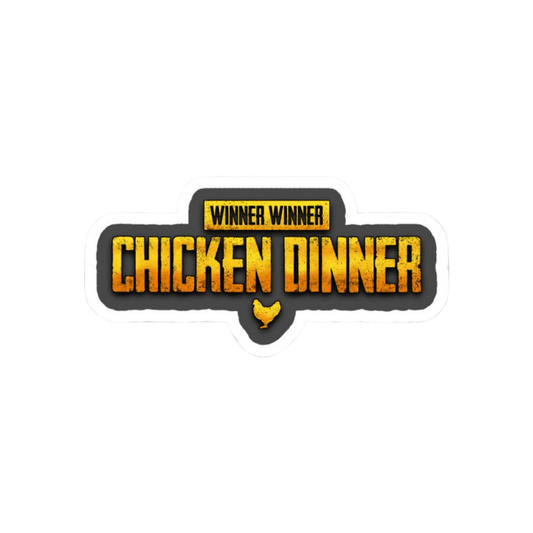 Winner Winner Chicken Dinner | PUBG Mobile Sticker | StickerBD