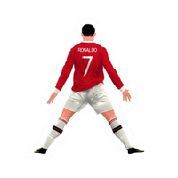 Cristiano Ronaldo 16 | Portugal Football Sticker