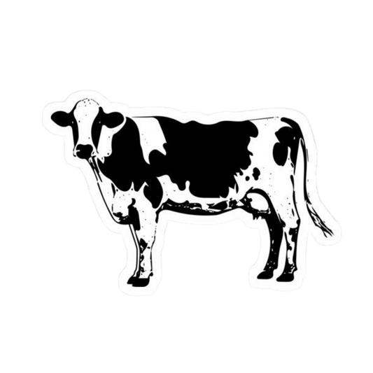 Cow 6 | Cow Premium Sticker | Animal Stickers