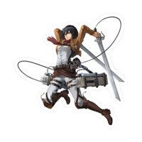 Mikasa Ackerman Attack on Titan Sticker 5 | Anime Warrior Premium Sticker