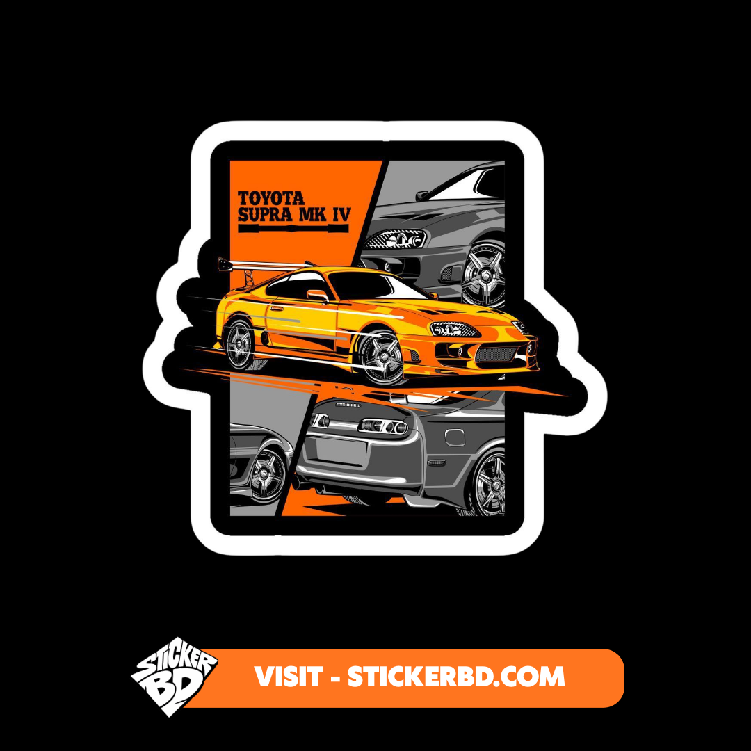 Mid Night JDM Car Sticker Bundle