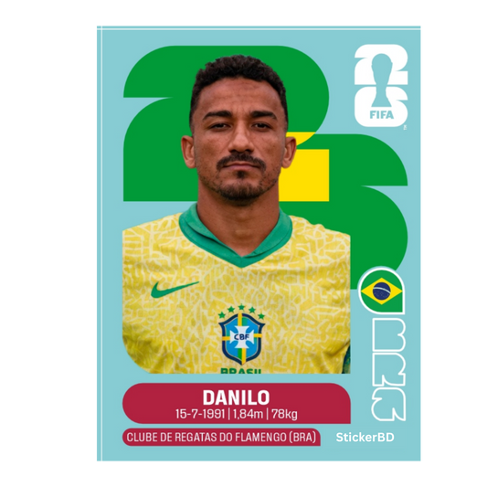 Danilo | Brazil Player Card