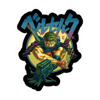 Berserk Anime Sticker 6 | Guts Black Swordsman Premium Sticker