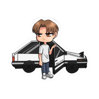 Initial D 6 | Anime Sticker