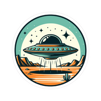 UFO 6 | Space Mystery Premium Sticker | UFO & Aliens