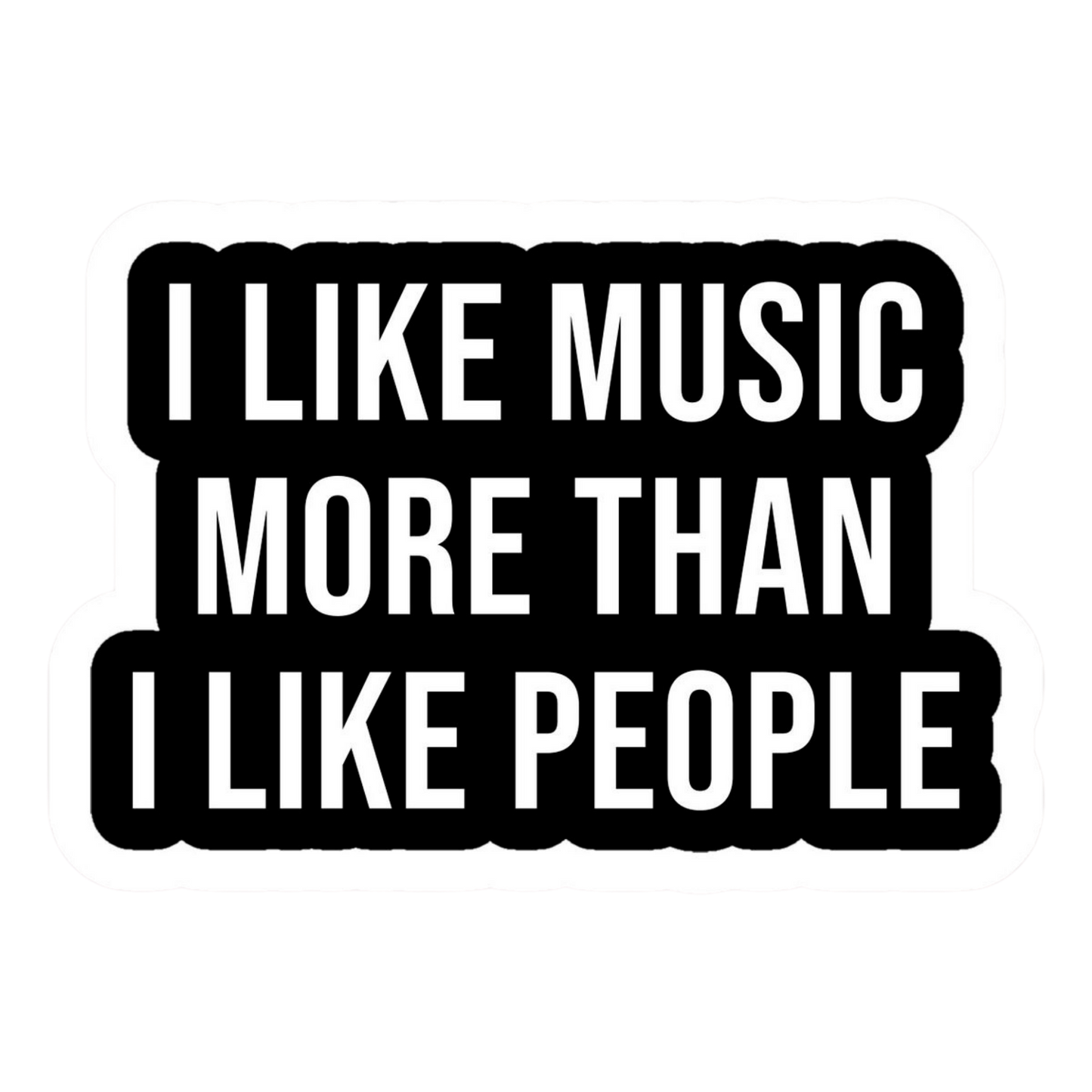 Music 6 | Music Lover Premium Sticker | Music World