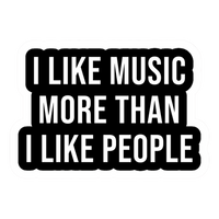 Music 6 | Music Lover Premium Sticker | Music World