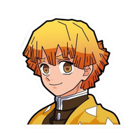 Zenitsu Agatsuma 06 | Premium Anime Sticker | Demon Slayer Edition