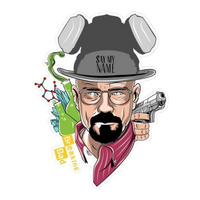 Say my name illustratation Heisenberg Sticker