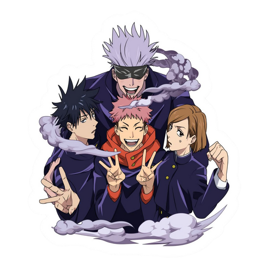 Satoru Gojo Students Jujutsu Kaisen Anime stickers