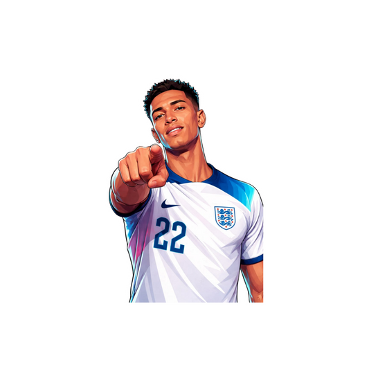 Jude Bellinham | UK-England Football Fan Stickers | StickerBD