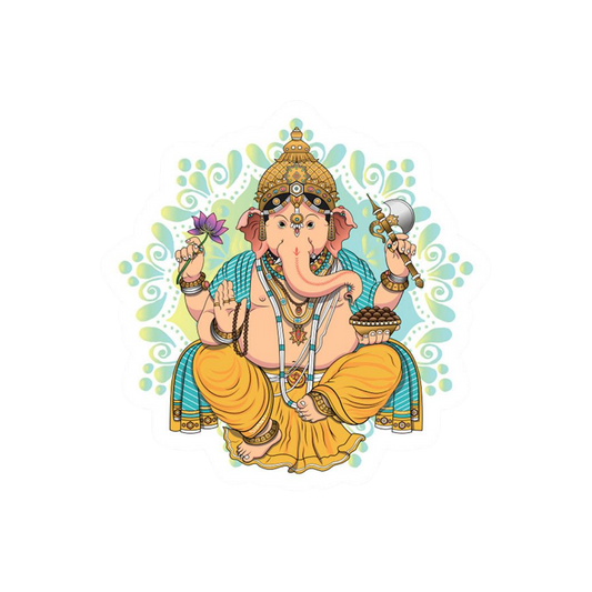 Ganesha 2 | Hinduism | Religious Sticker | Spiritual Premium Sticker