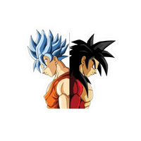 Son Goku 2 Dragon Ball Z Anime stickers
