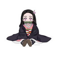 Nezuko Kamado 6 | Demon Slayer Sticker | Anime