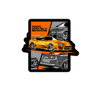 Mid Night JDM Car Sticker 5