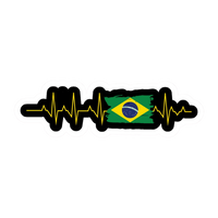 FC Brazil 17 | Brazil Football Sticker | Football sticker