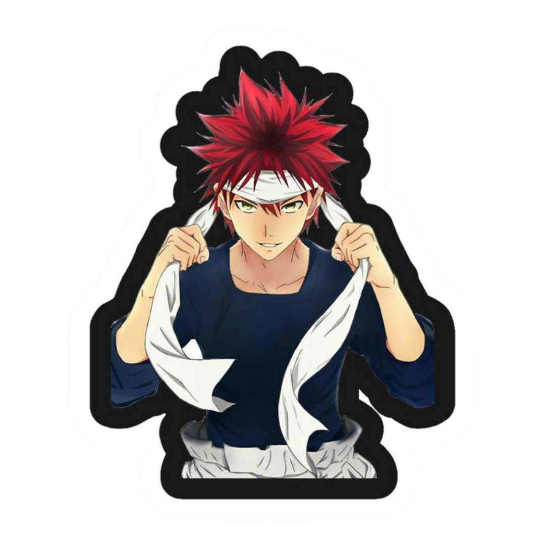 Yukihira Soma Food Wars Sticker Bundle