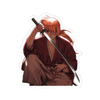 Rurouni Kenshin Anime Sticker 6 | Himura Kenshin Aesthetic Samurai Premium Sticker
