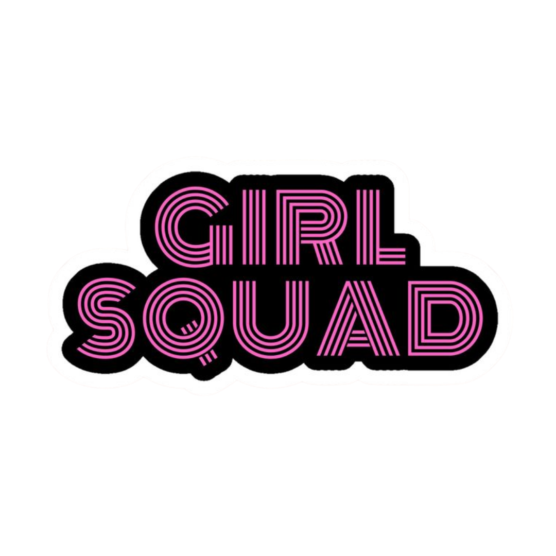 Pink Sticker 70 | Women Pink Barbie Lady | Aesthetic Girl Power Premium Sticker