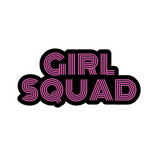 Pink Sticker 70 | Women Pink Barbie Lady | Aesthetic Girl Power Premium Sticker