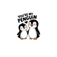 Cute Penguin Sticker 2