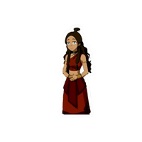 Comic Toph Beifong | The Last Airbender Premium Sticker | TV Series
