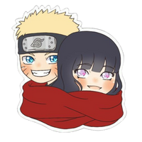 Hinata Hyuga Naruto Sticker 9 | Byakugan Princess Anime Premium Sticker