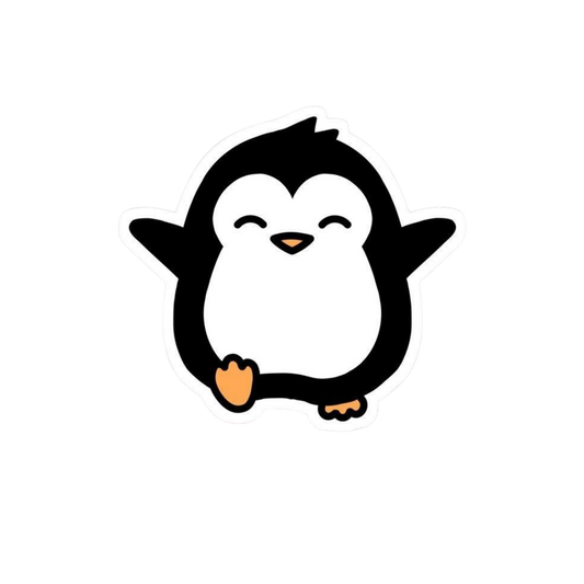 Cute Penguin Sticker 3
