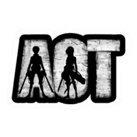 Attack on Titan Anime Sticker