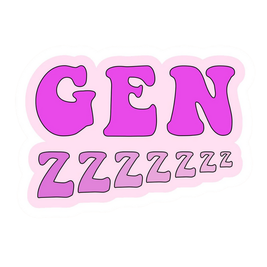 Pink Sticker 72 | Women Pink Barbie Lady | Aesthetic Girl Power Premium Sticker