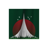 National Martyrs' Memorial | Bangladesh Stickers Collection | StickerBD