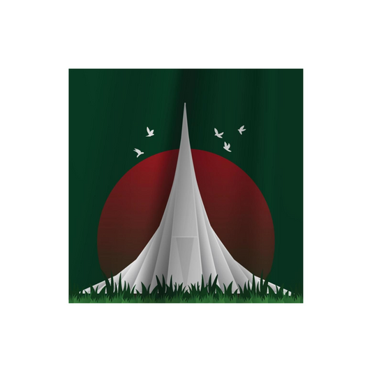 National Martyrs' Memorial | Bangladesh Stickers Collection | StickerBD