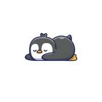 Cute Penguin Sticker 5