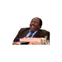 Leslie David Baker | The Office Premium Sticker | TV Series