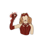 The Scarlet Witch 3 | The Scarlet Witch Premium Sticker | Movie