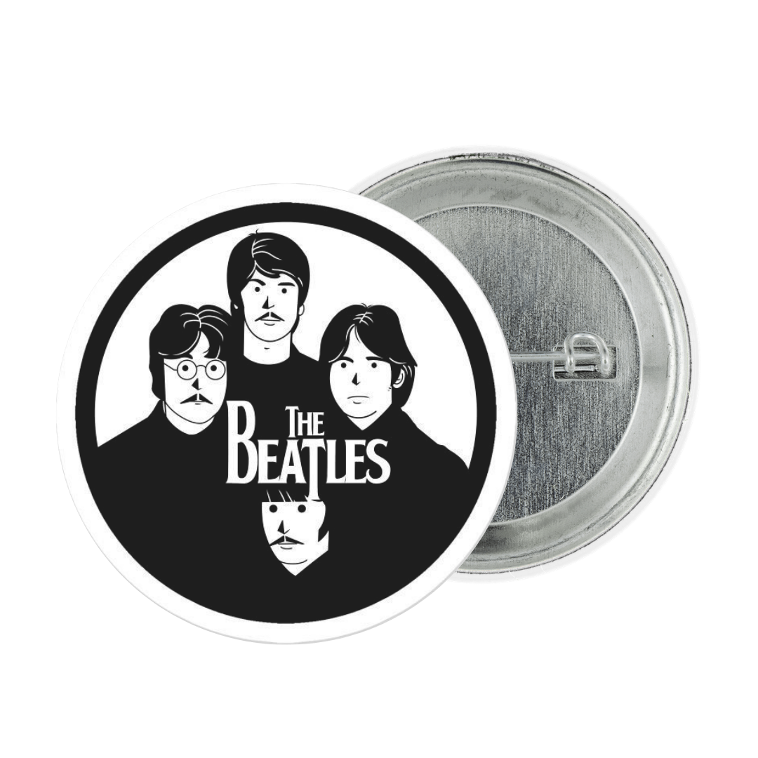 The Beatles Tinplate Badge