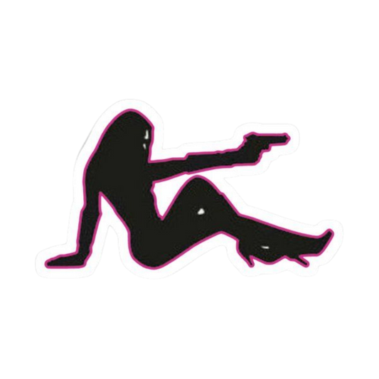 Pink Sticker 73 | Women Pink Barbie Lady | Aesthetic Girl Power Premium Sticker