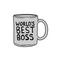 World's Best Boss | The Office Premium Sticker | TV Series