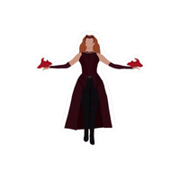 The Scarlet Witch 5 | The Scarlet Witch Premium Sticker | Movie
