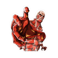 Colossal Titan 2 Attack on Titan Anime Sticker