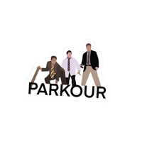 Parkour | The Office Premium Sticker | TV Series