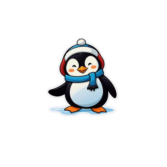 Cute Penguin Sticker 10