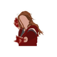 The Scarlet Witch 7 | The Scarlet Witch Premium Sticker | Movie