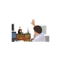 The Office Greeting | The Office Premium Sticker | TV Series