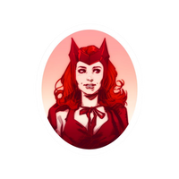 The Scarlet Witch 9 | The Scarlet Witch Premium Sticker | Movie