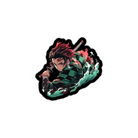 Tanjiro Demon Slayer Anime Sticker