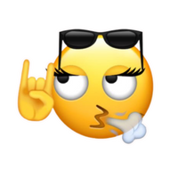 Curious Emoji 7 | Cute Funny Smiley Die-Cut Sticker | StickerBD