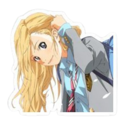 Your lie in april  Sticker Bundle